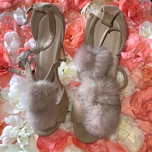 Charlette Russe Pom Pom heels.
